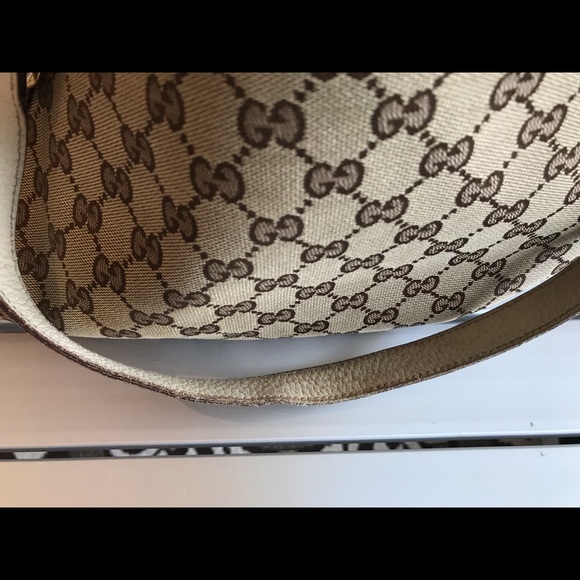 Gucci canvas hobo purse - Picture 3 of 11